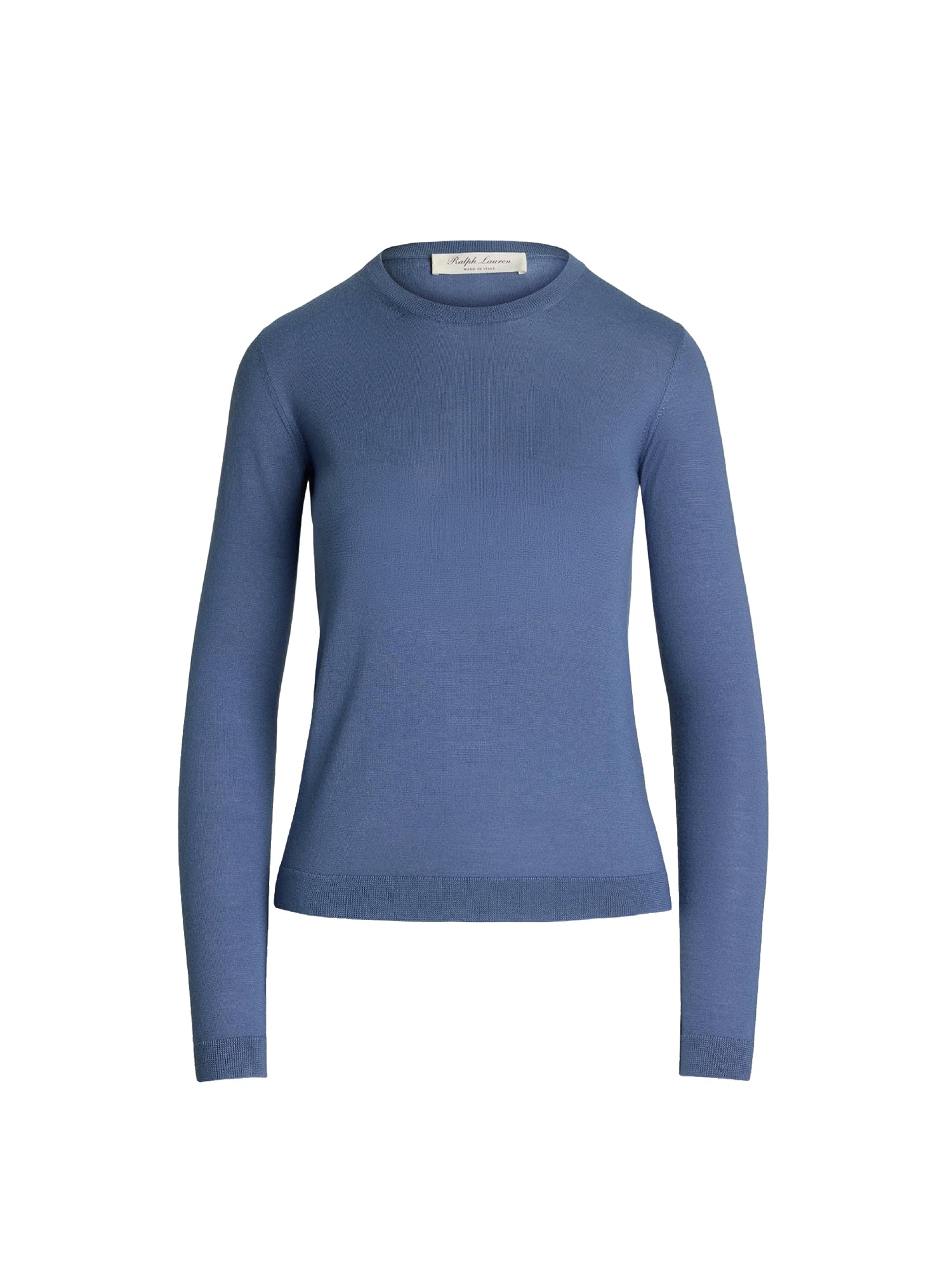 Pull col rond en cachemire - Cornflower