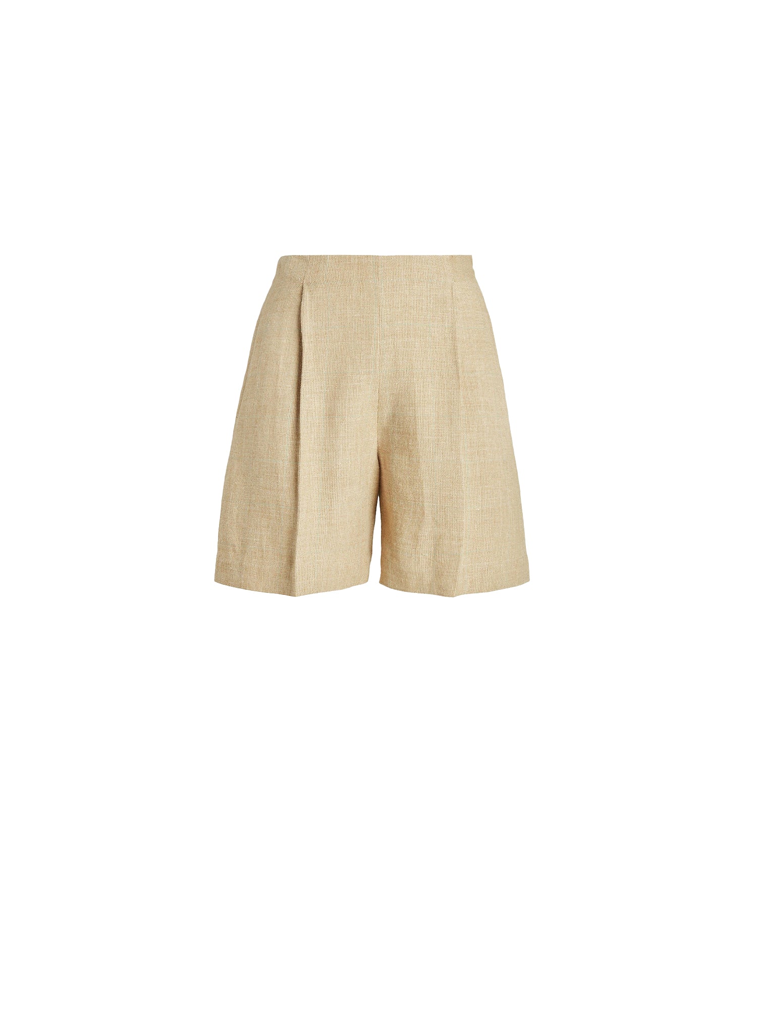 Ainsworth tweed shorts - Tan & Sage