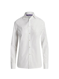 Aston blouse in cotton poplin - White