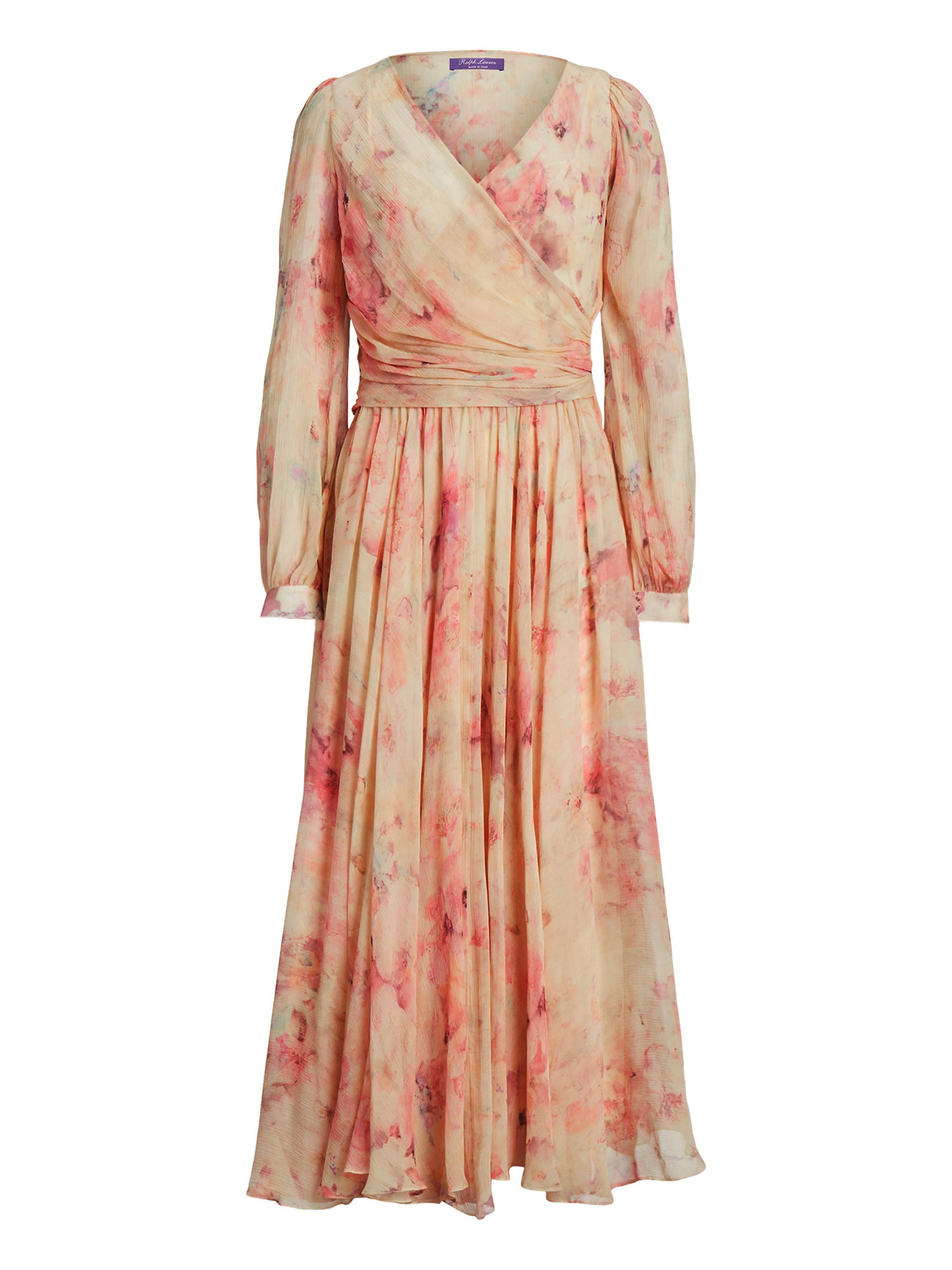 Robe Skielar mousseline froissée fleurie - Multi