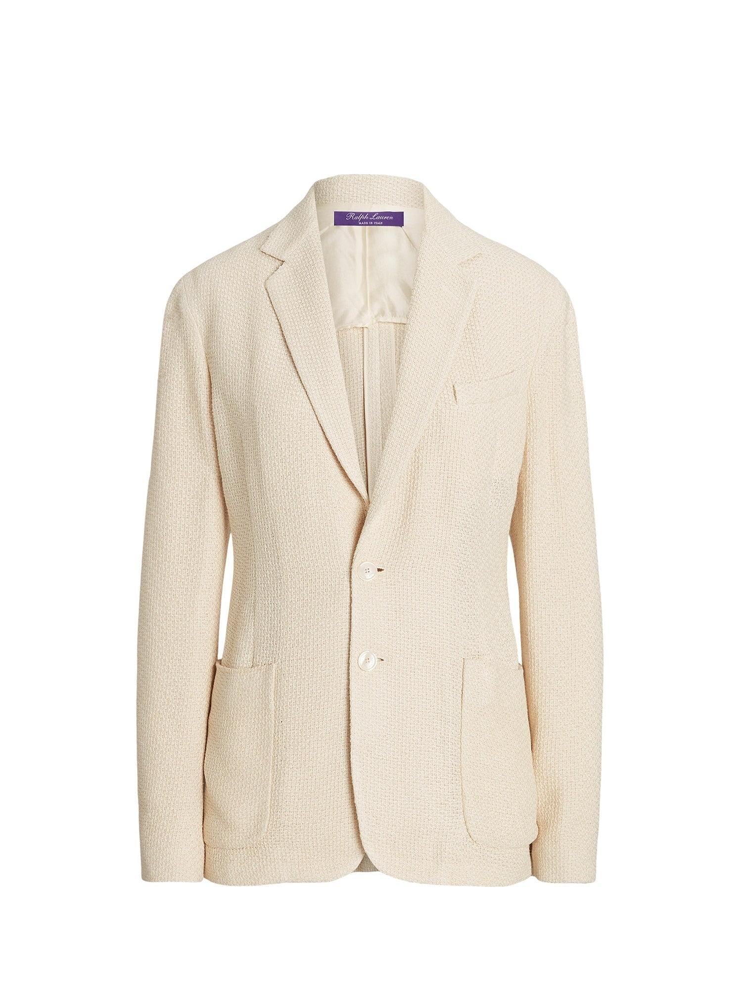 Hailey silk braided jacket - Butter