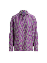 5 STOCK PURPLE BLOUSE