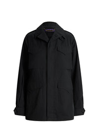 Veste de treillis Milton en sergé - Black