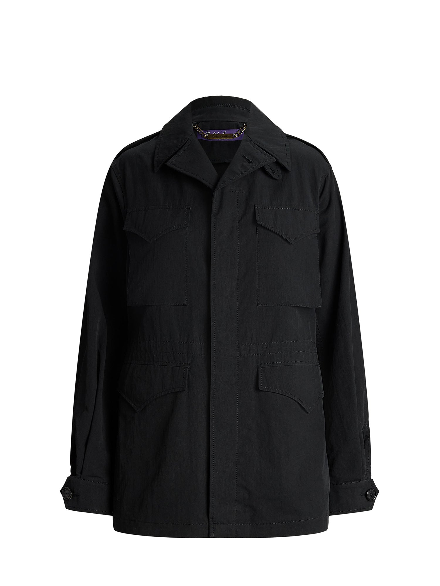 Veste de treillis Milton en sergé - Black