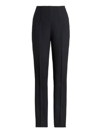Pantalon Bobbie en laine mélangée - Black