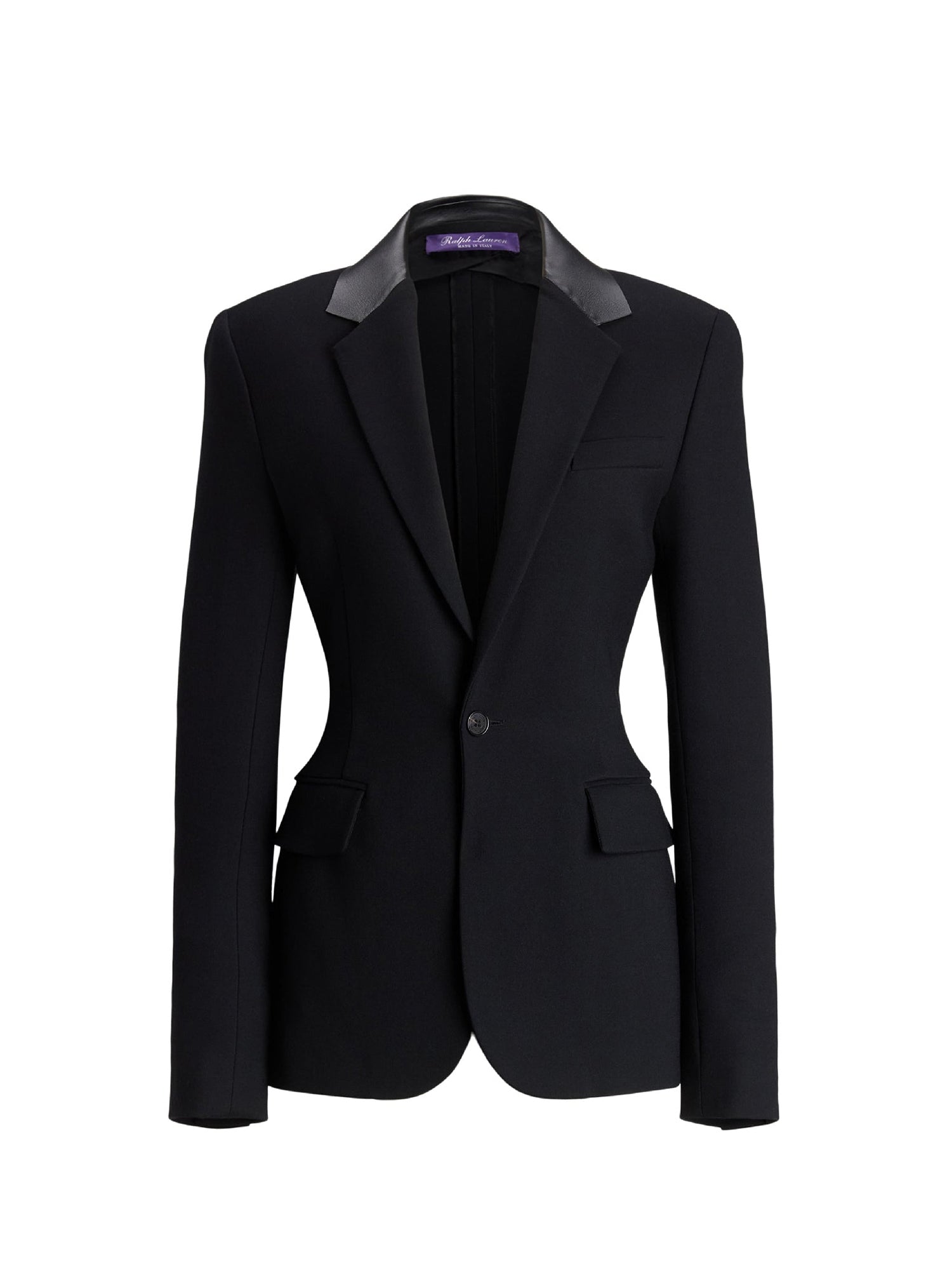 Veste Safia en laine mélangée - Black