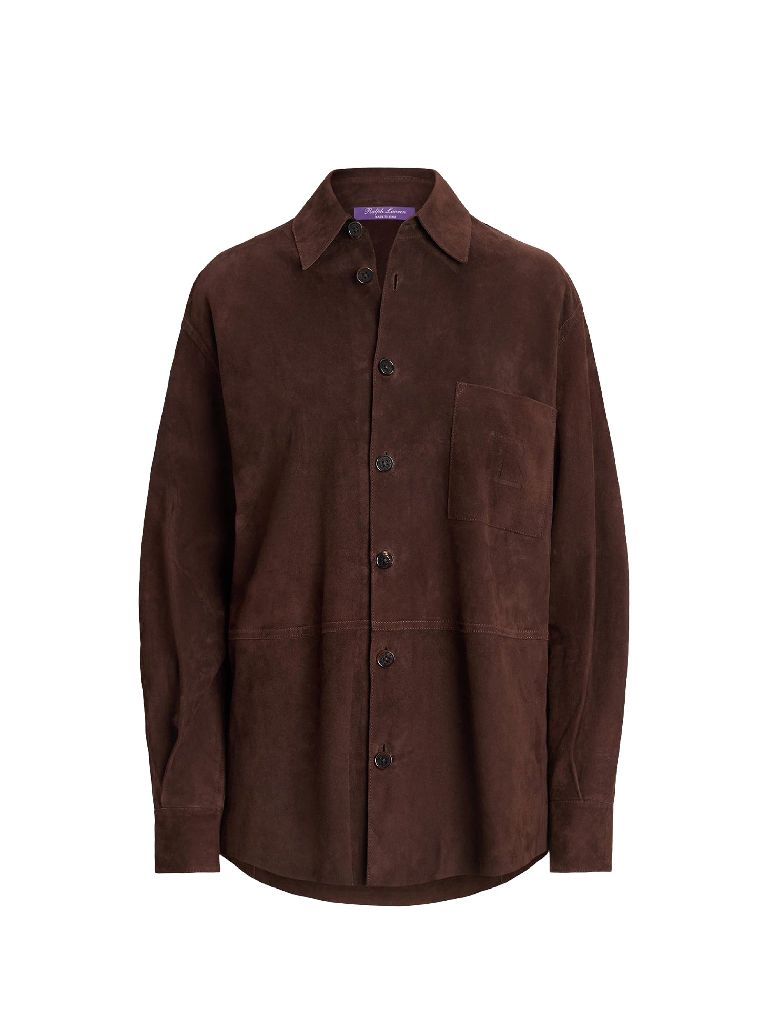 Chemise Tyler en cuir - Mocha