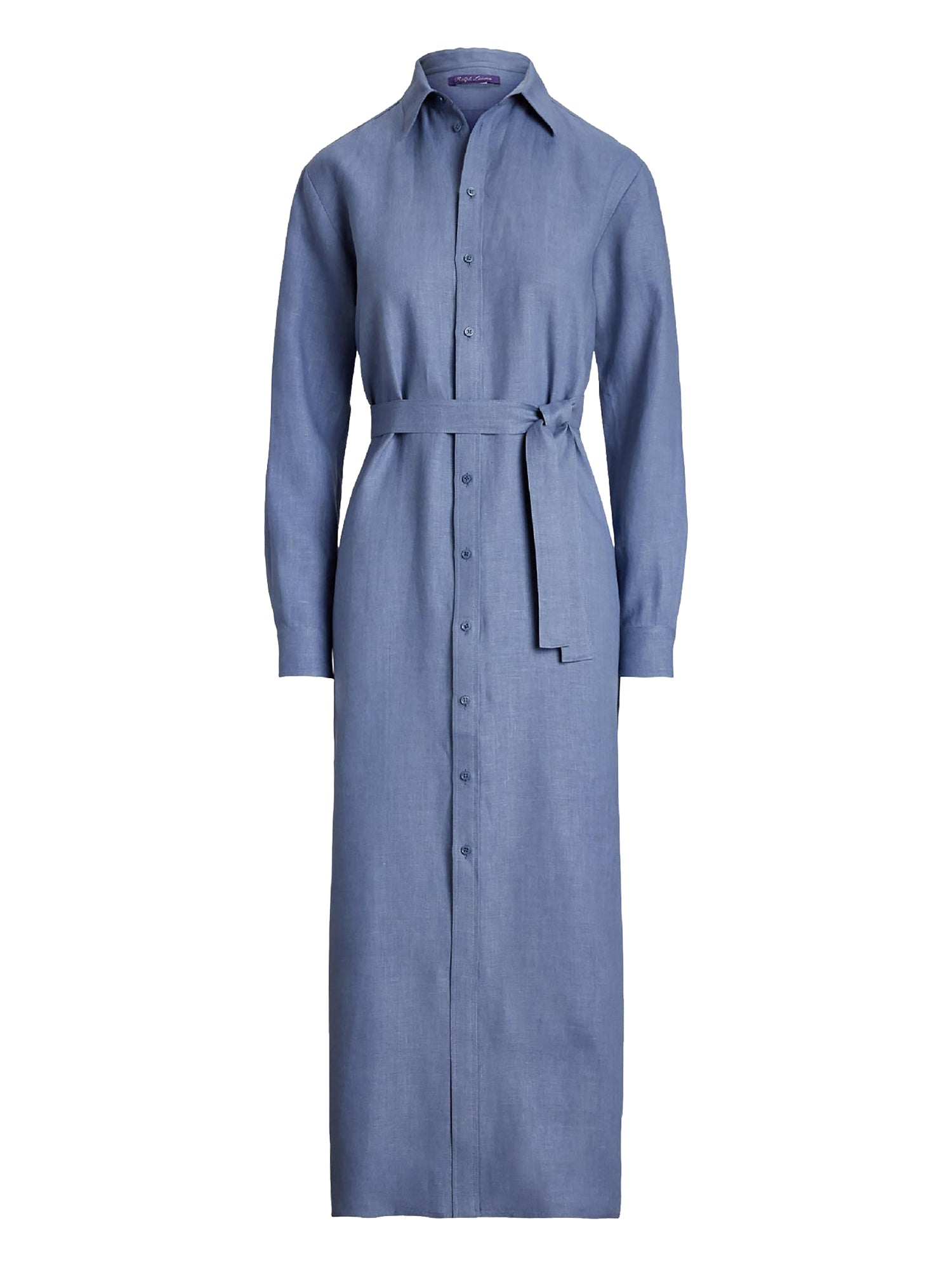 Robe Vicki en lin - Cornflower
