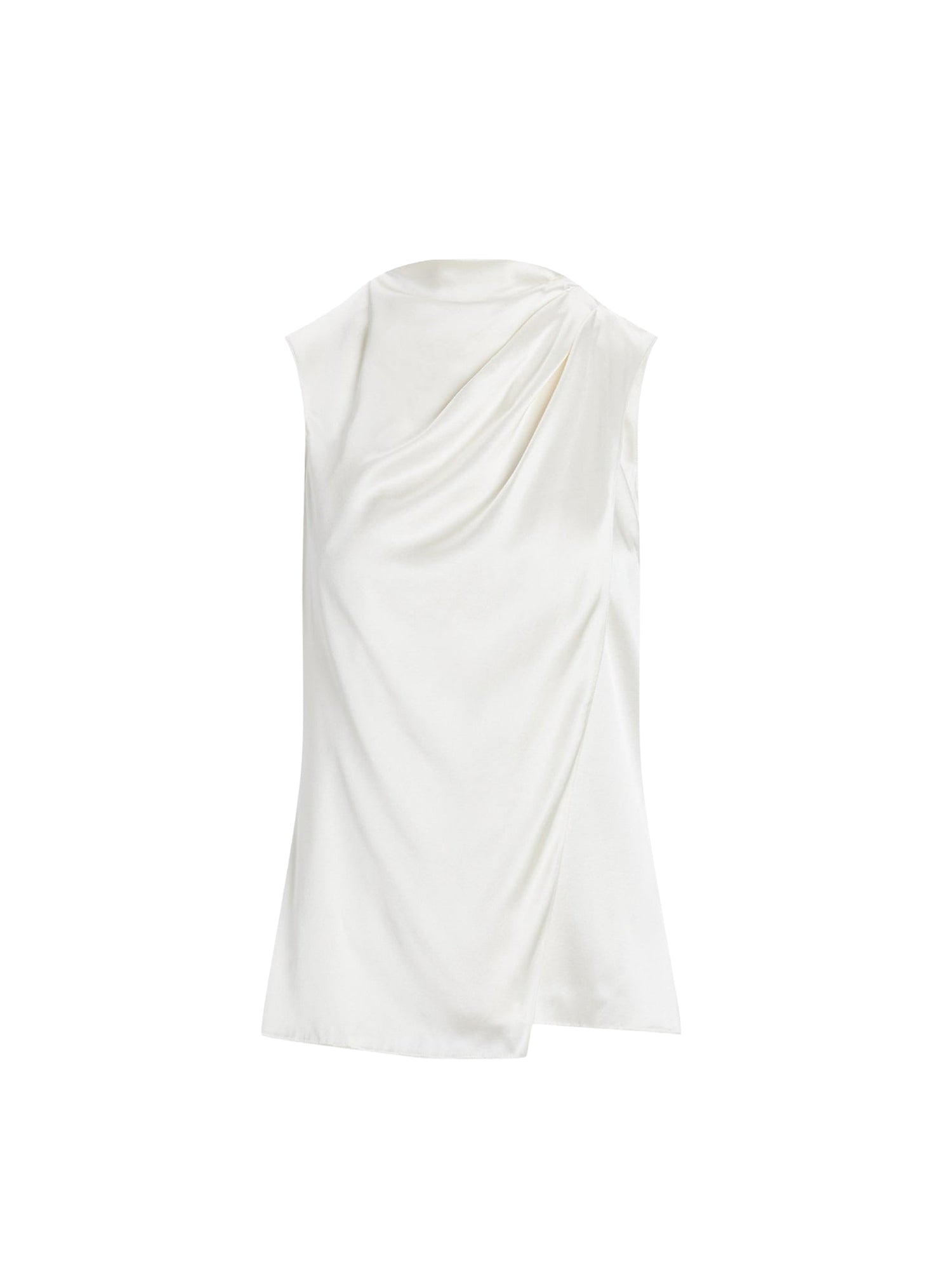 Chemisier Julie en soie stretch - Lux Cream