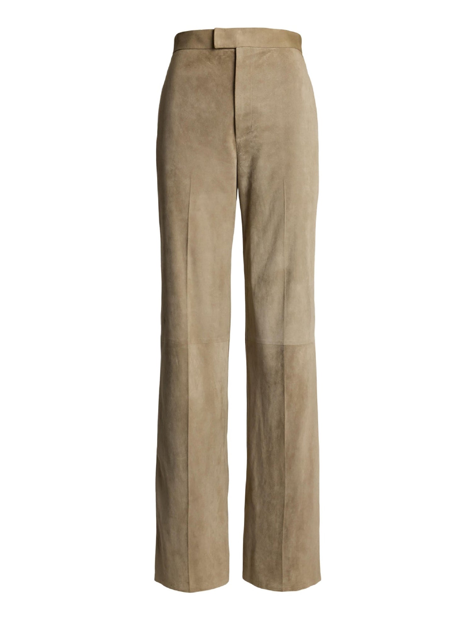 Pantalon Dean en cuir - Taupe Grey