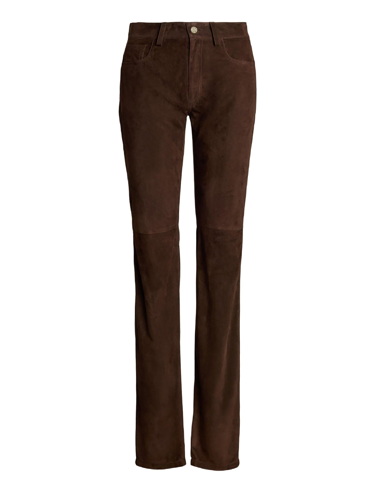 Pantalon Scottie en cuir - Luggage Brown