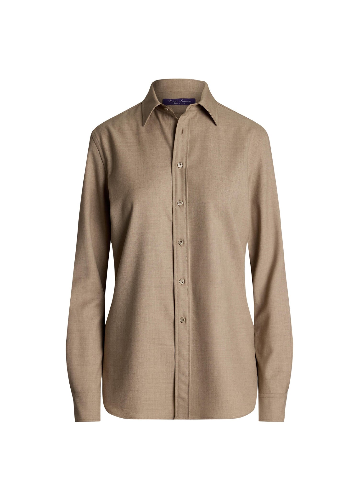 Chemise Kyle décontractée en laine - Mineral Melange