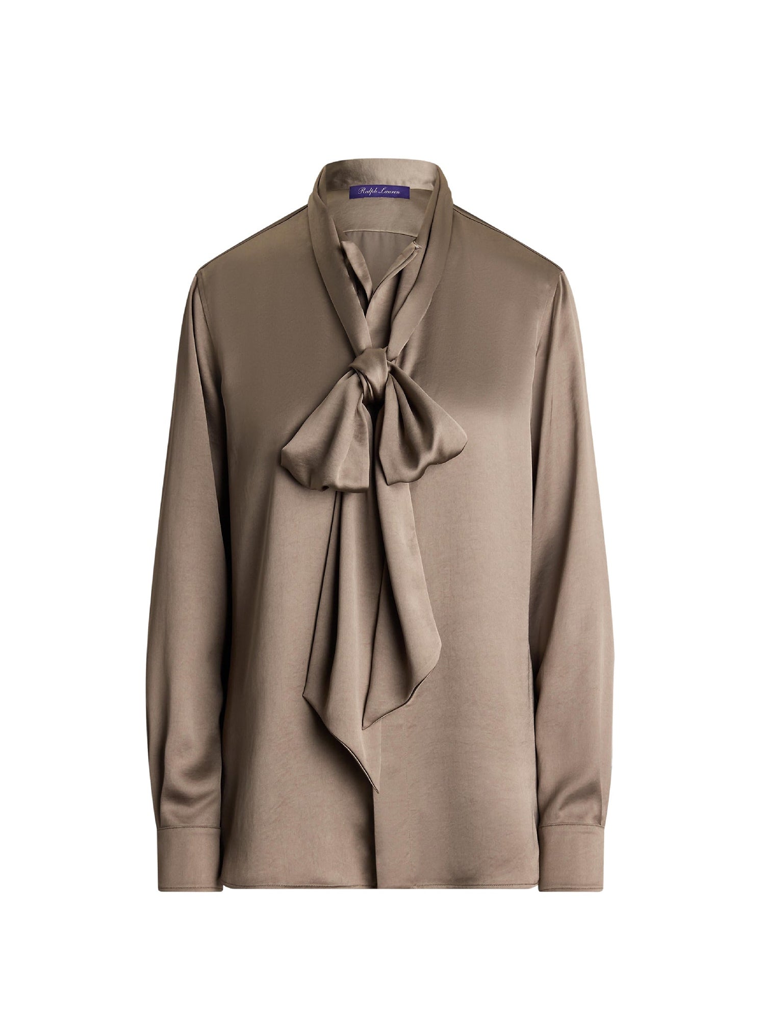 Chemisier Hurston en soie stretch - Truffle