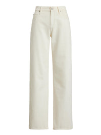 Mercer Relaxed Fit Wide Leg Jeans - Glacial White