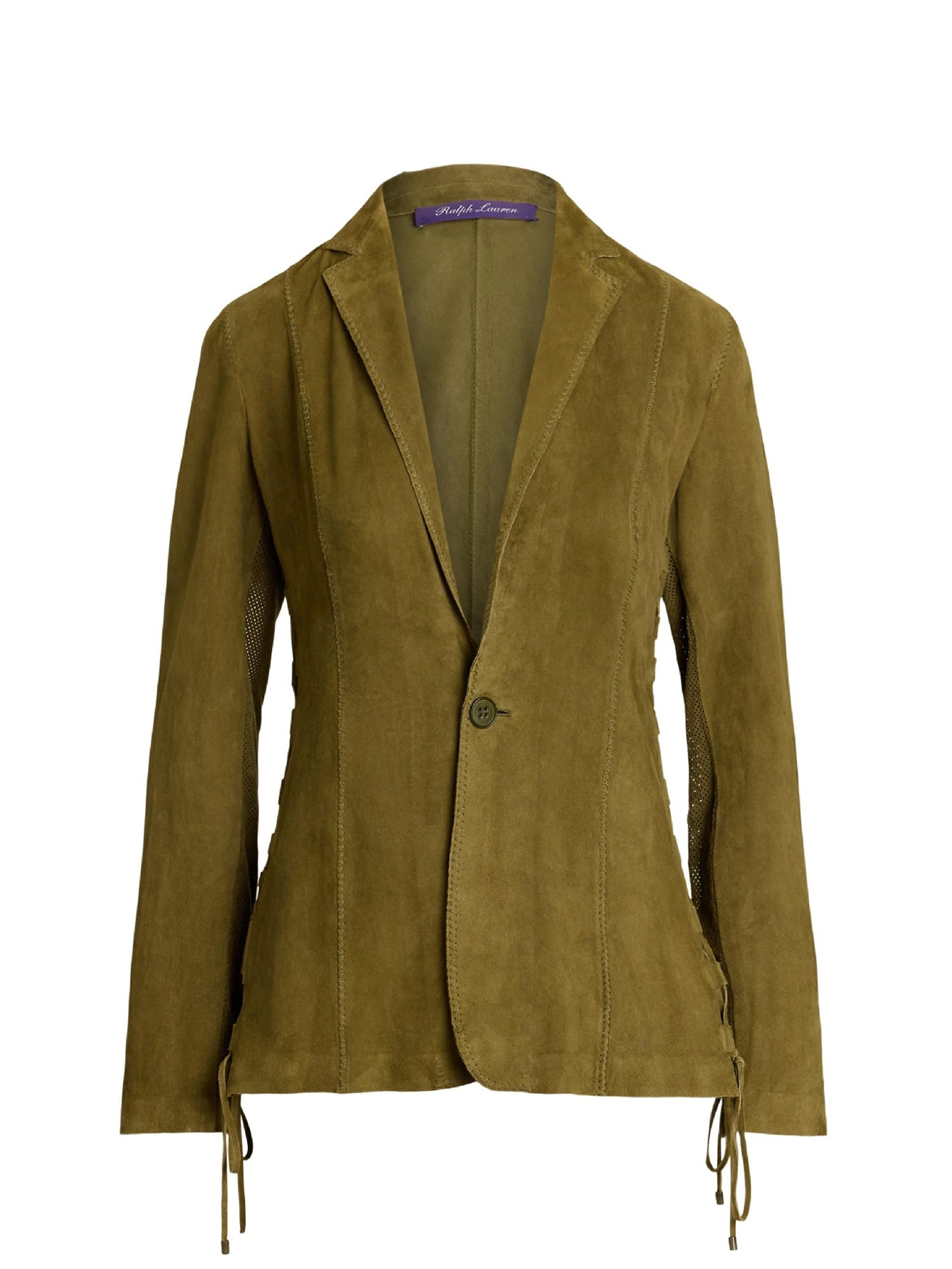 Veste Jessamine en cuir - Moss