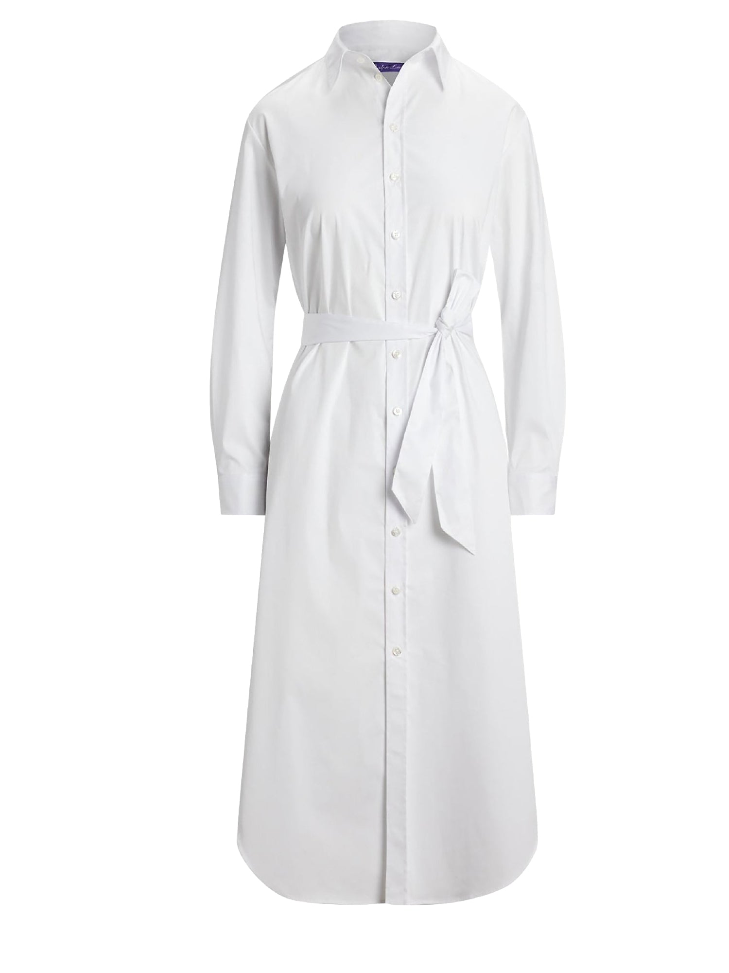 Arielle stretch satin dress - White