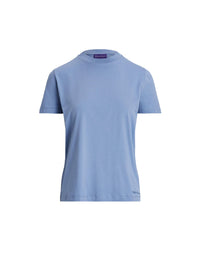 T-shirt Hallie en jersey de coton - Cornflower
