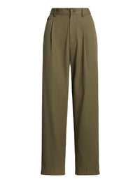 Pantalon Gordon en gabardine de coton - Moss