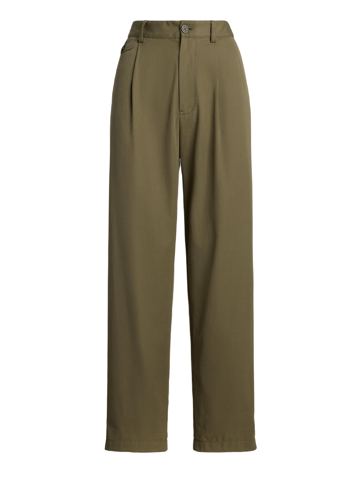 Pantalon Gordon en gabardine de coton - Moss