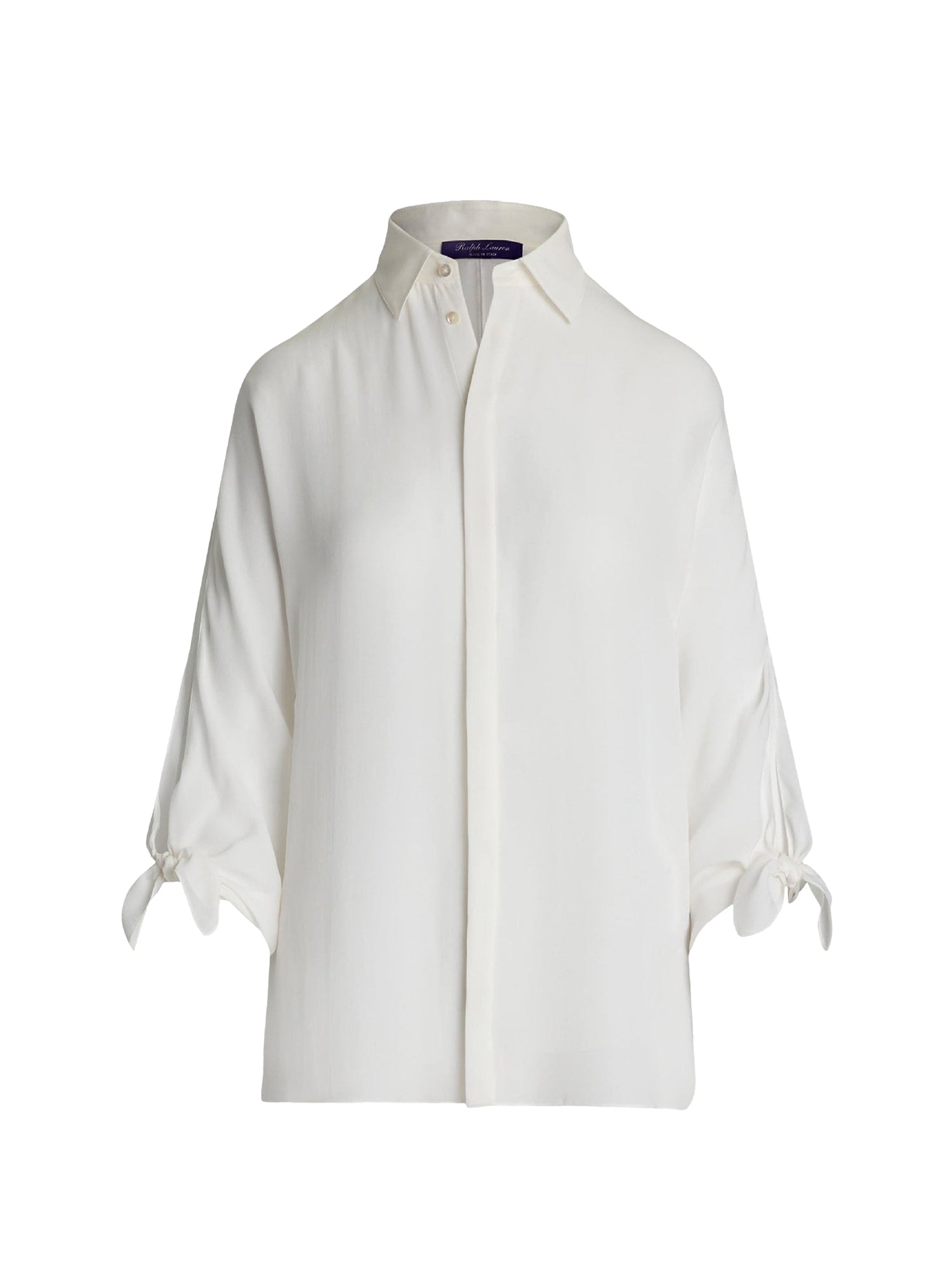 Karen silk blouse - Ecru