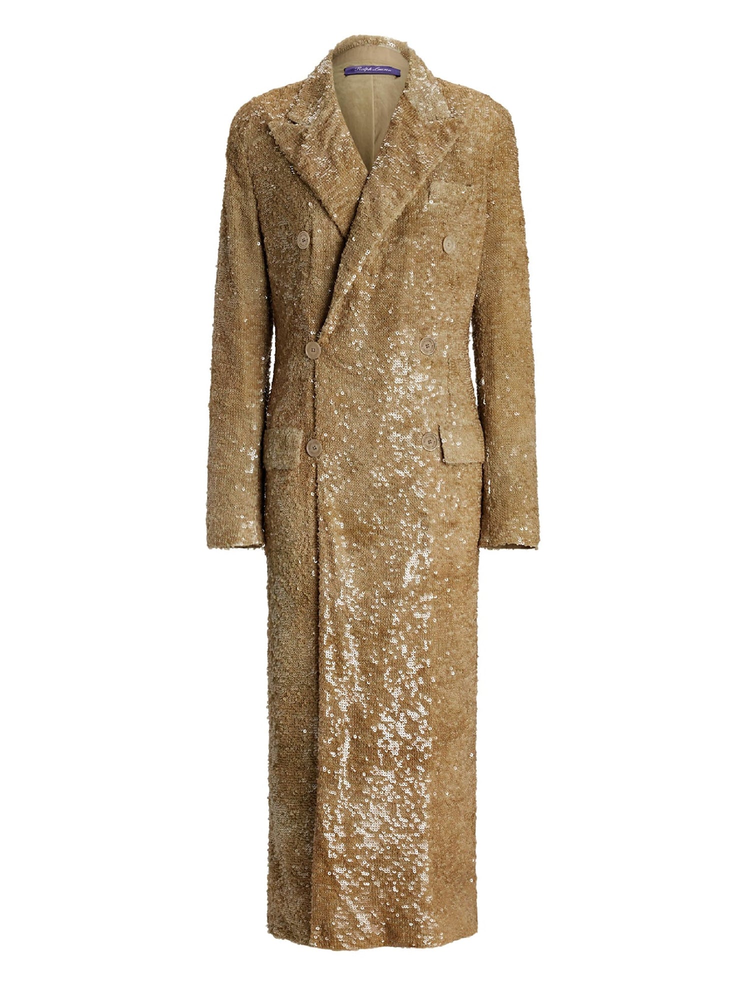 Manteau Macy décoré en tulle - Lux Tan