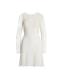 Robe-pull en soie - Lux Cream