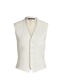 Gilet Jaiden en lin - Cream
