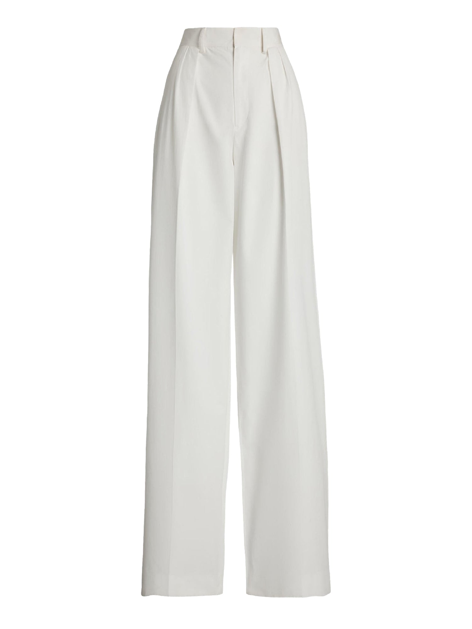 Jody trousers in washed cotton - White