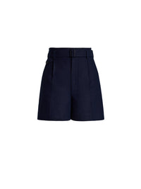 Denise shorts in linen - Lux Navy