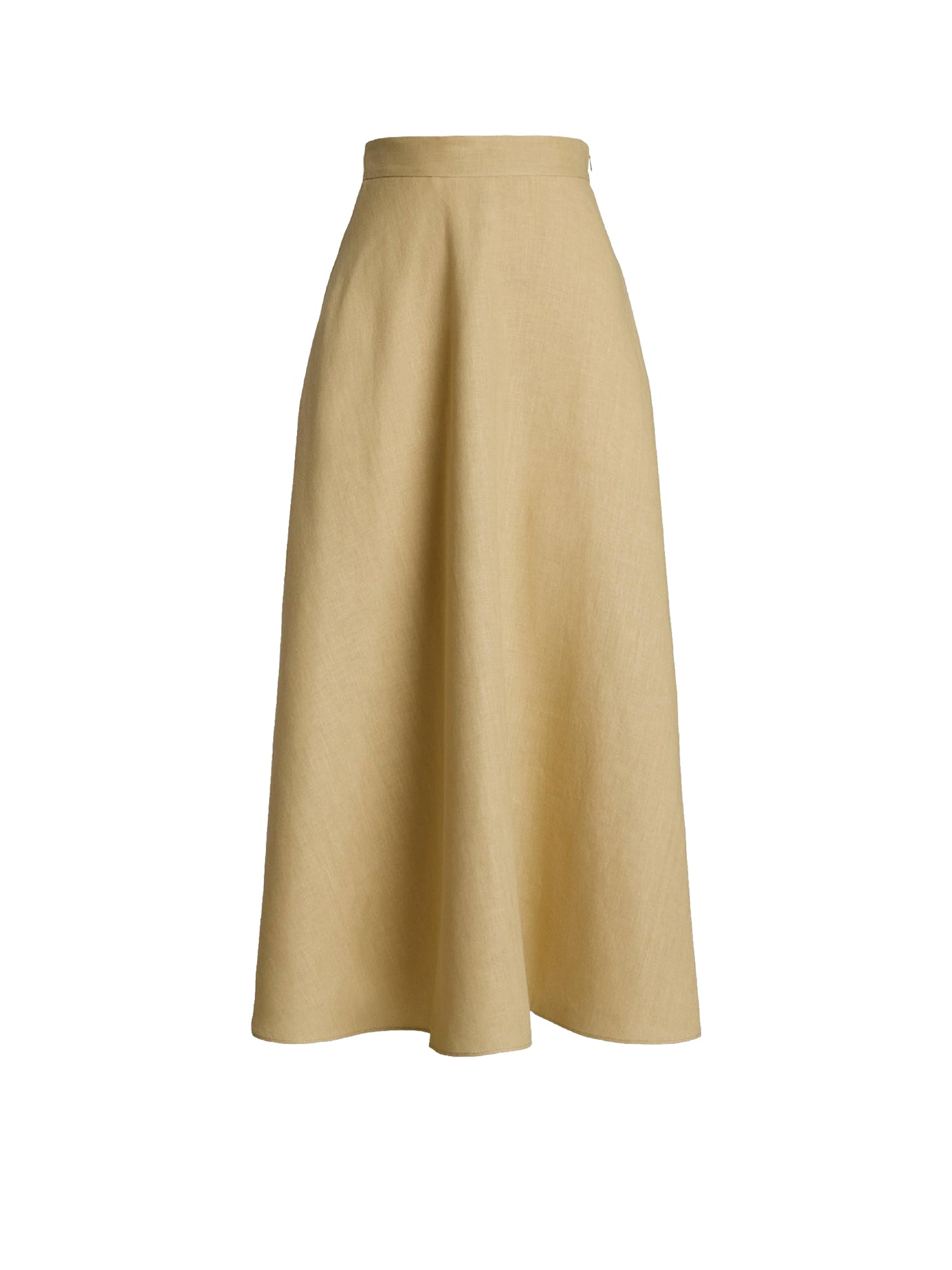 Erica skirt in linen - Light Sand