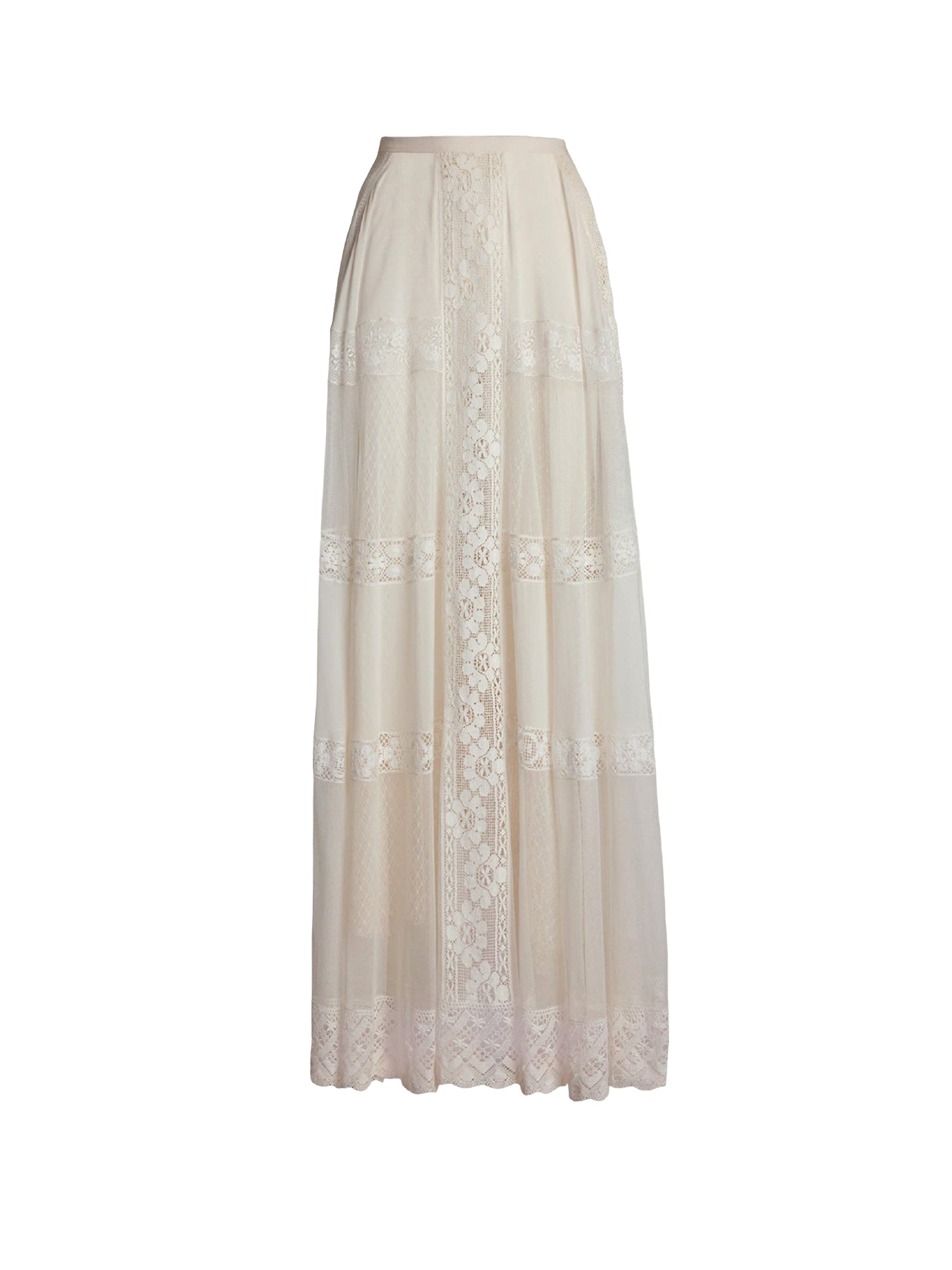 Jupe Malti en soie mélangée - Cream