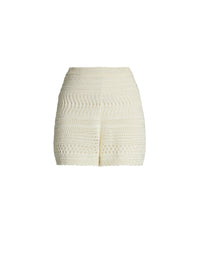Short en pointelle - Cream