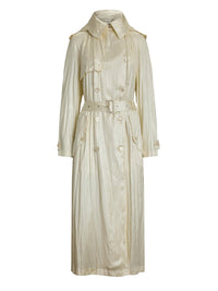 Twyla trench coat - Lux Cream