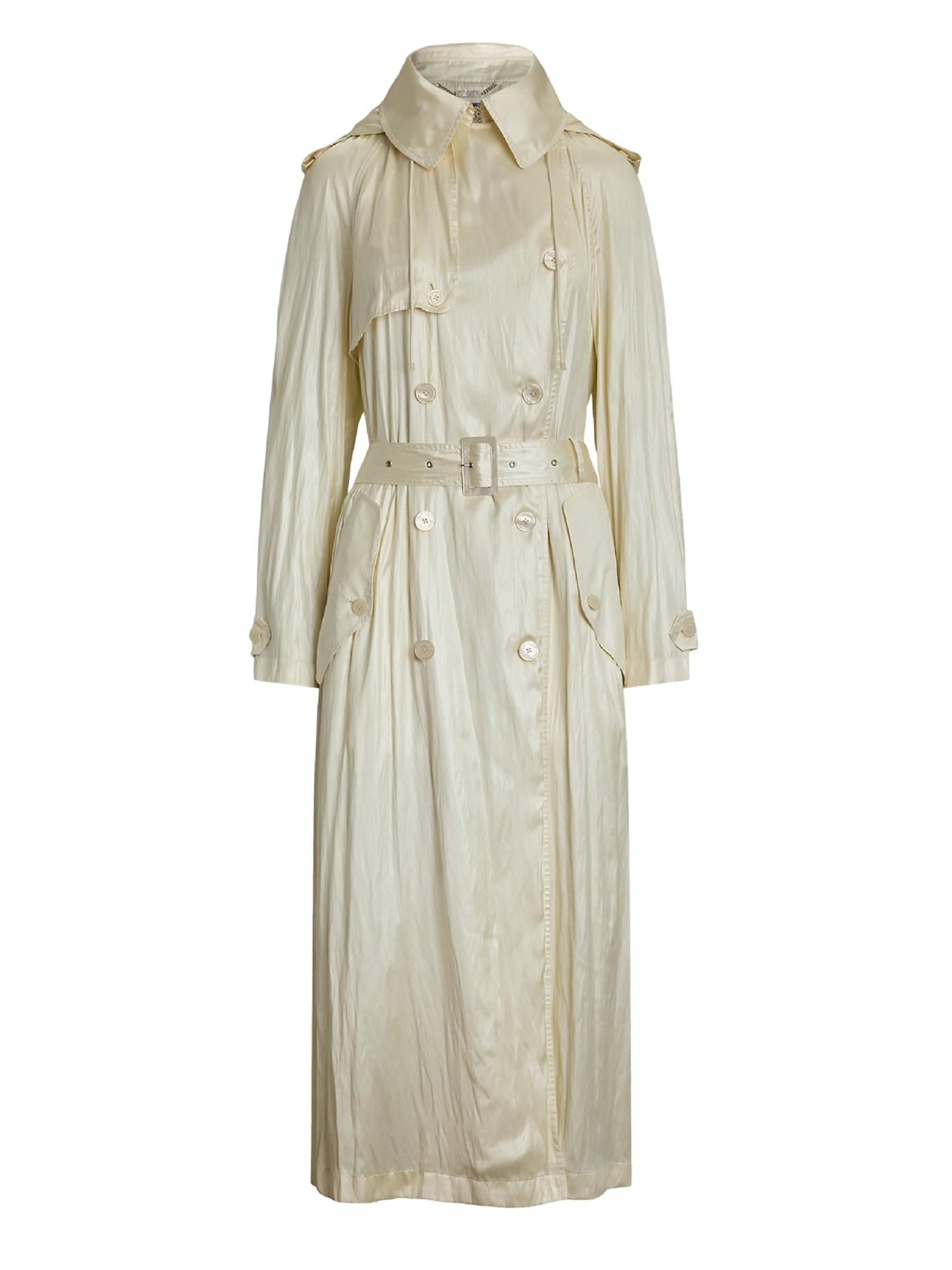 Twyla trench coat - Lux Cream