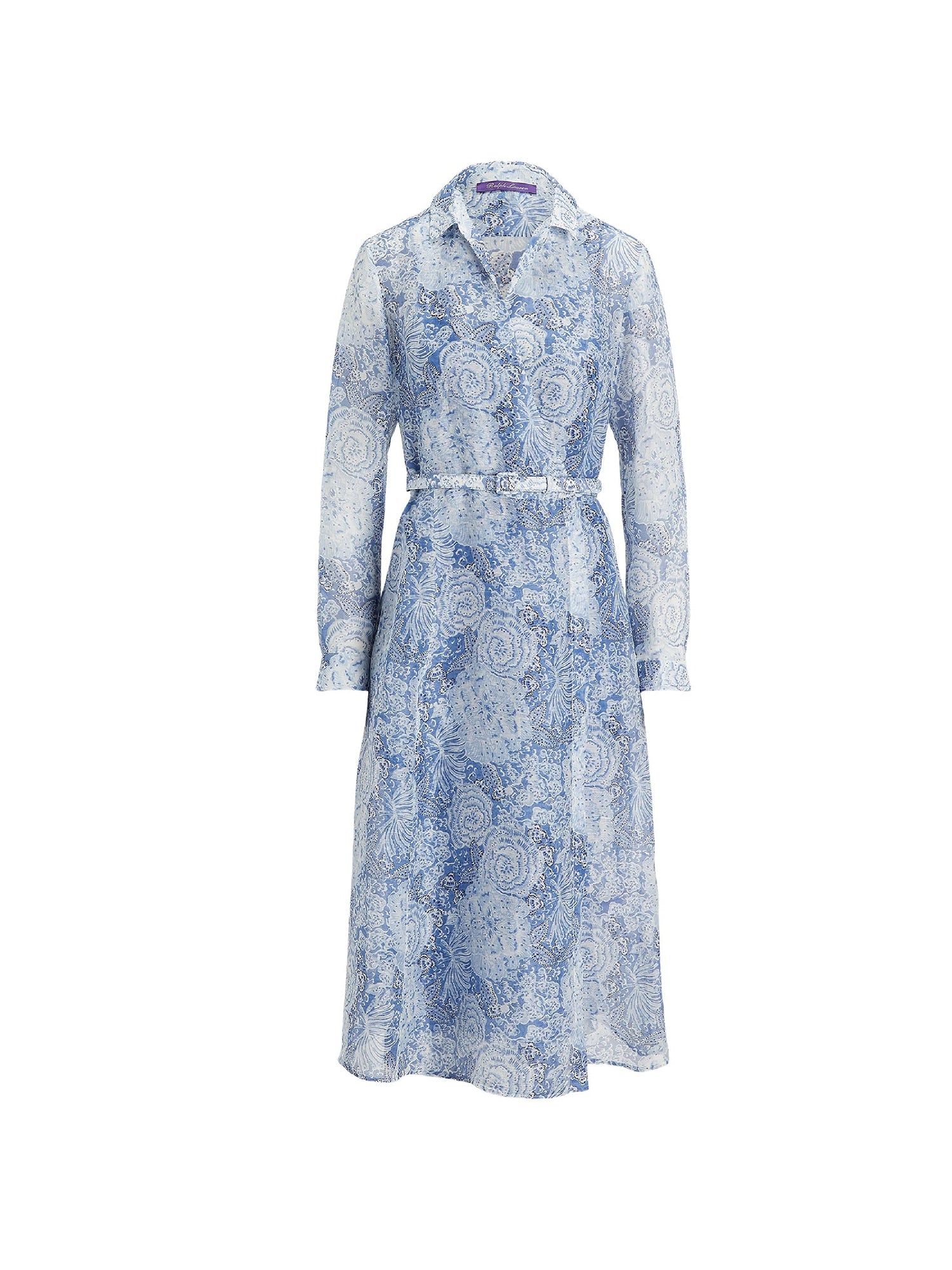 2pcs / NEW // BLUE MULTI DAY DRESS LONG SLEEVE ANIYAH