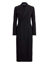 Robe Camryn à rayures tennis en laine - Black & Grey