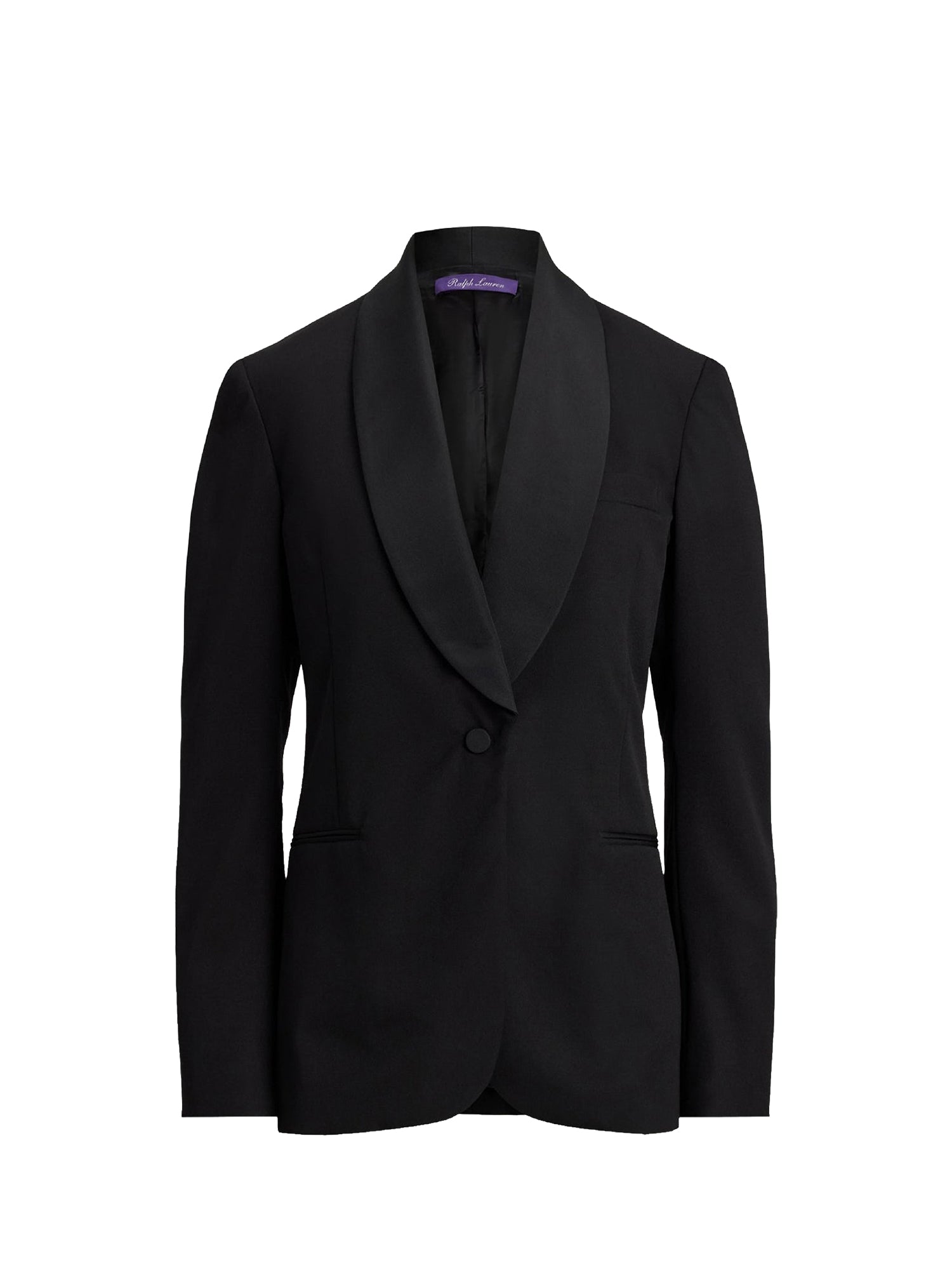 Sutton tuxedo jacket in wool - Black
