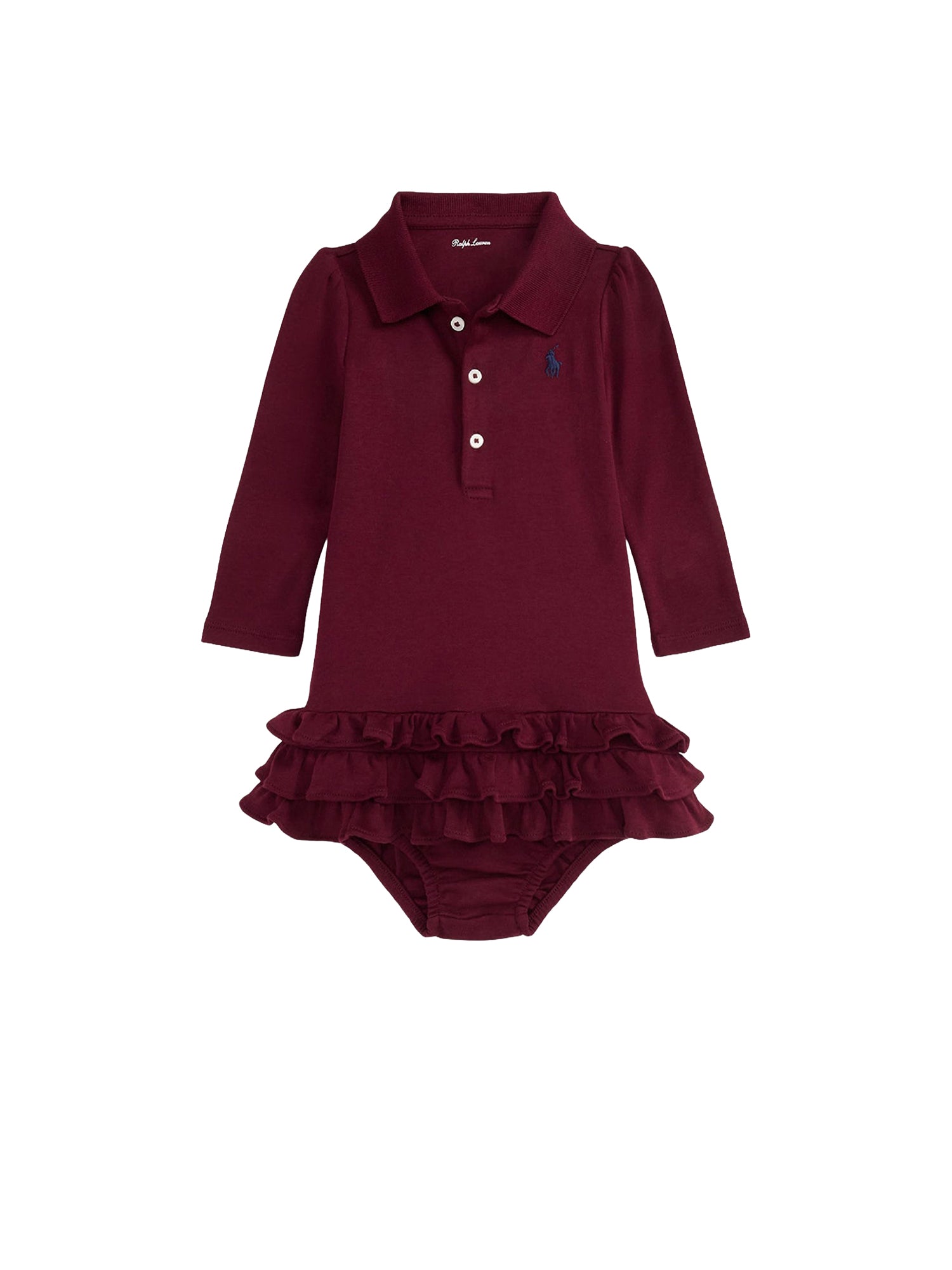 Robe Polo volantée et bloomer - Classic Wine