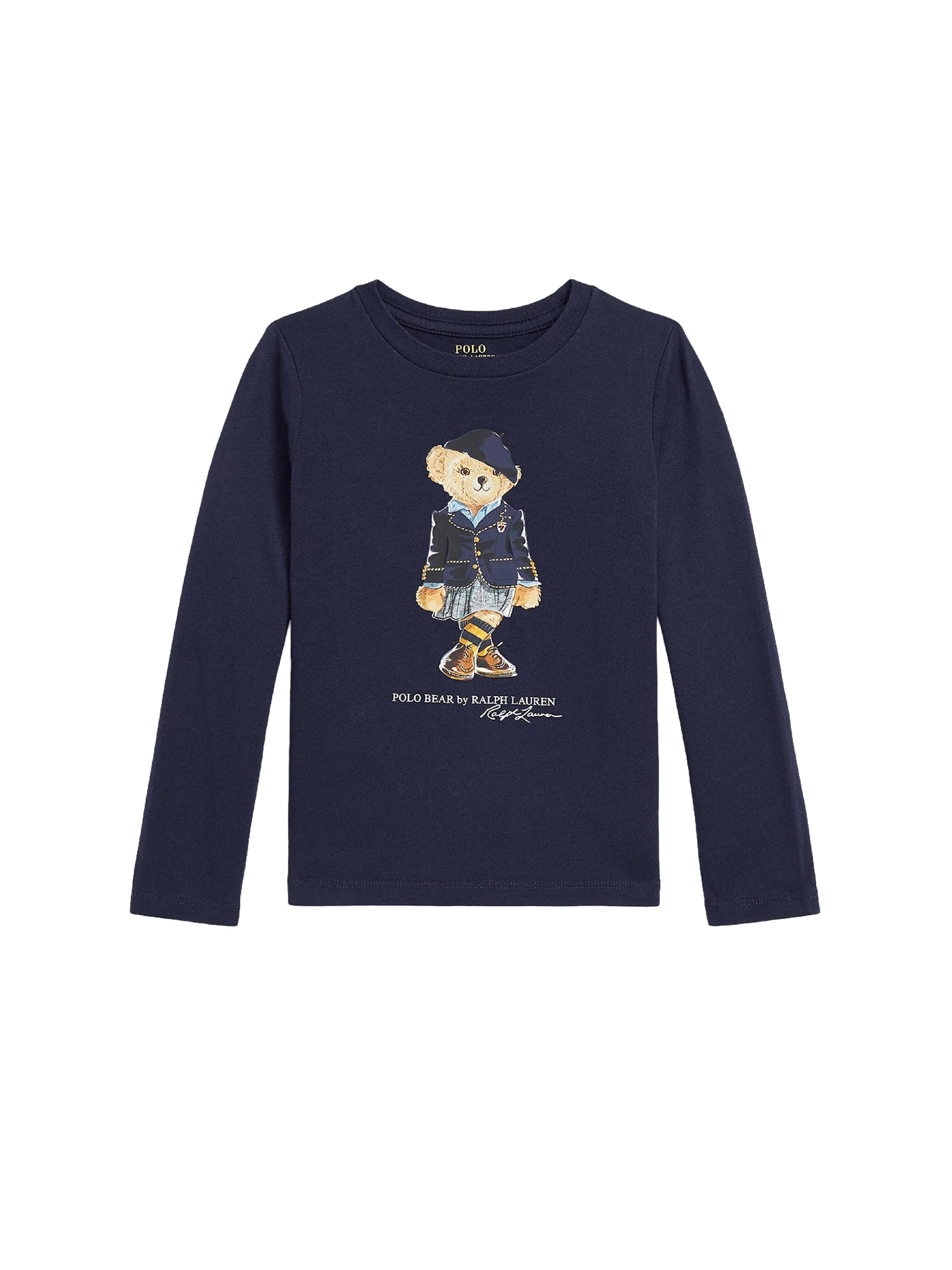 T-shirt Polo Bear manches longues - Refined Navy