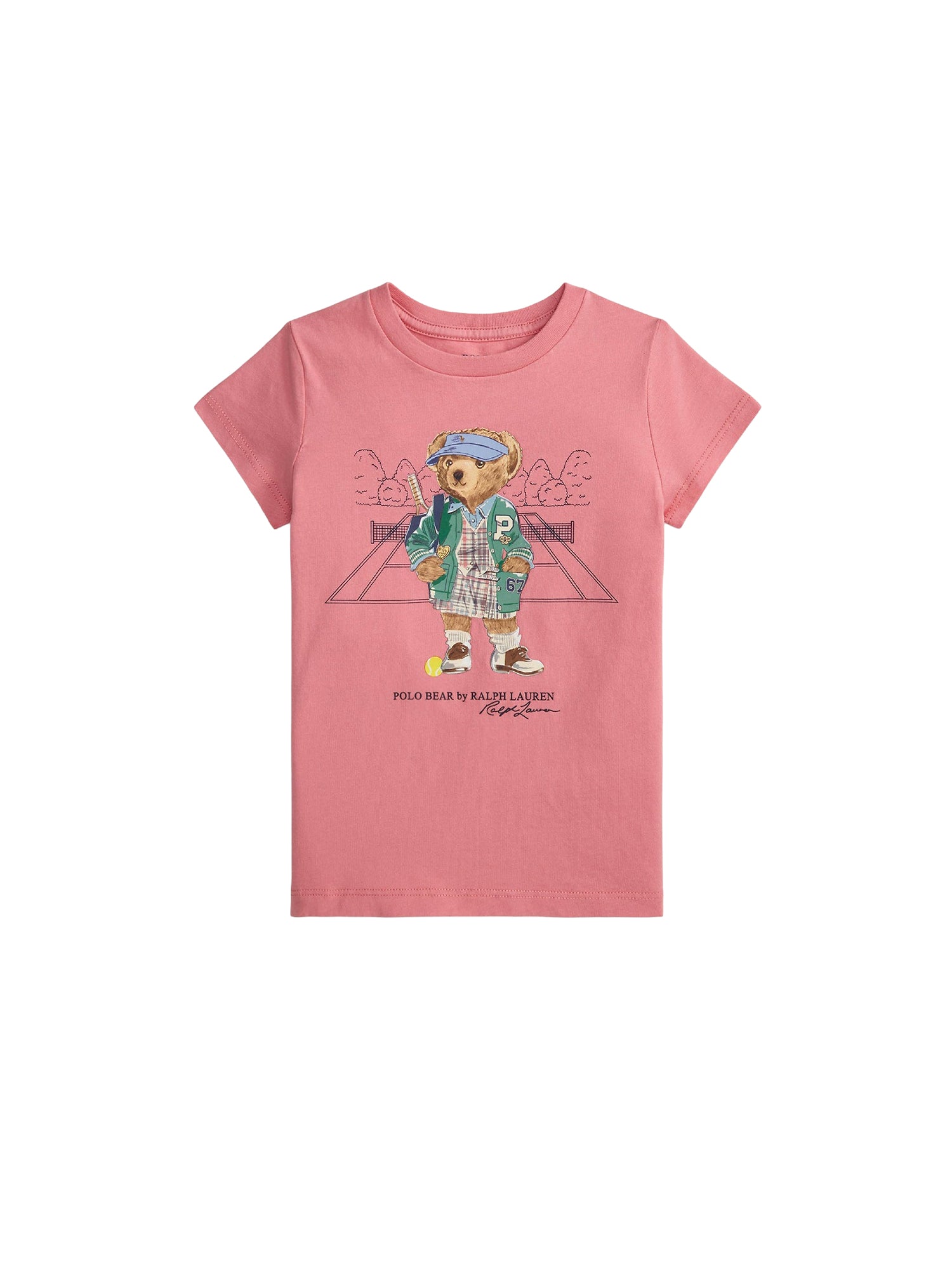Polo Bear T-shirt - Faded Peony