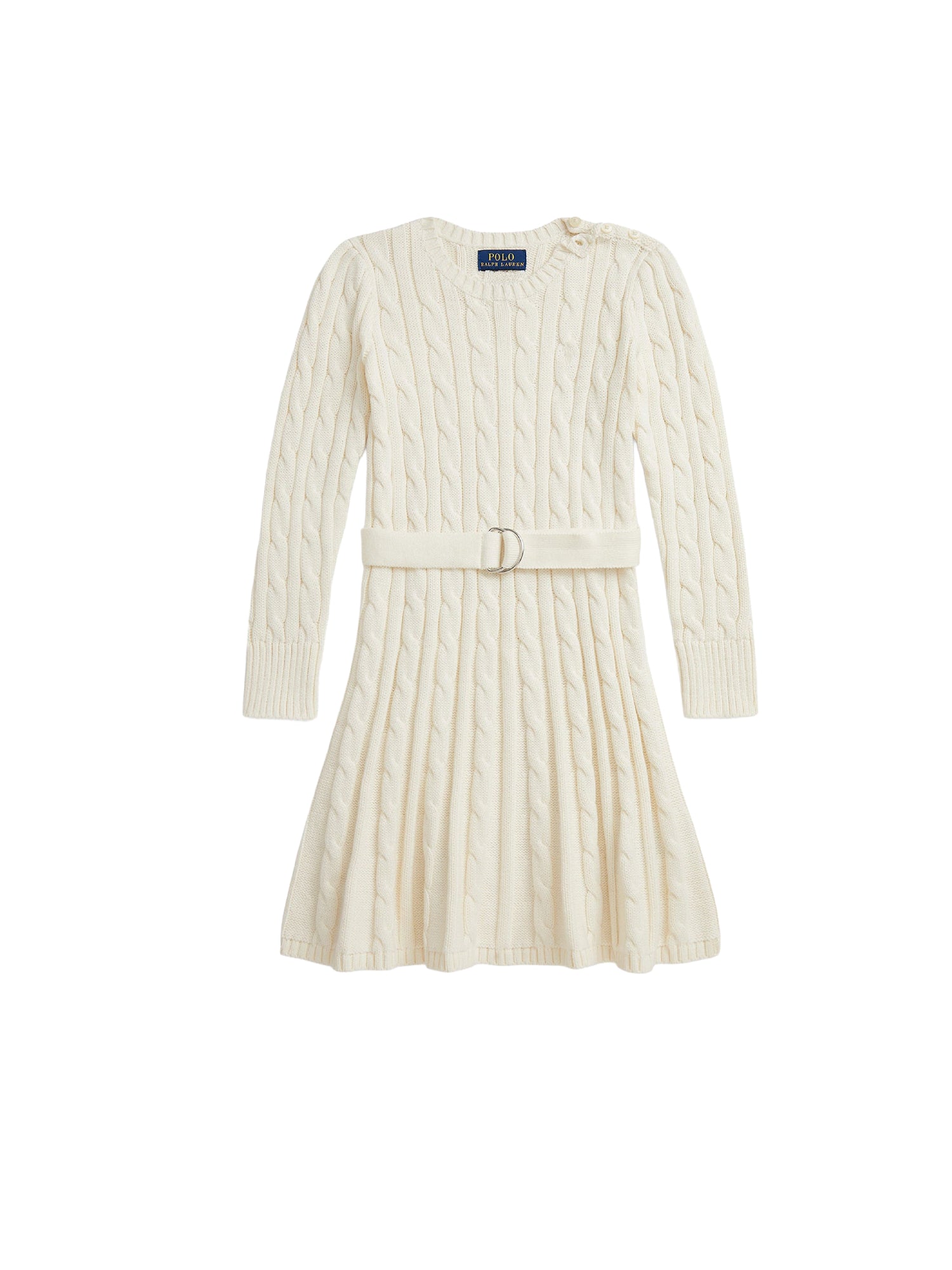 Robe-pull en coton torsadé - Clubhouse Cream