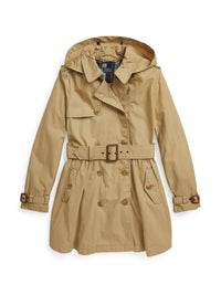 Trench-coat à capuche - Classic Khaki