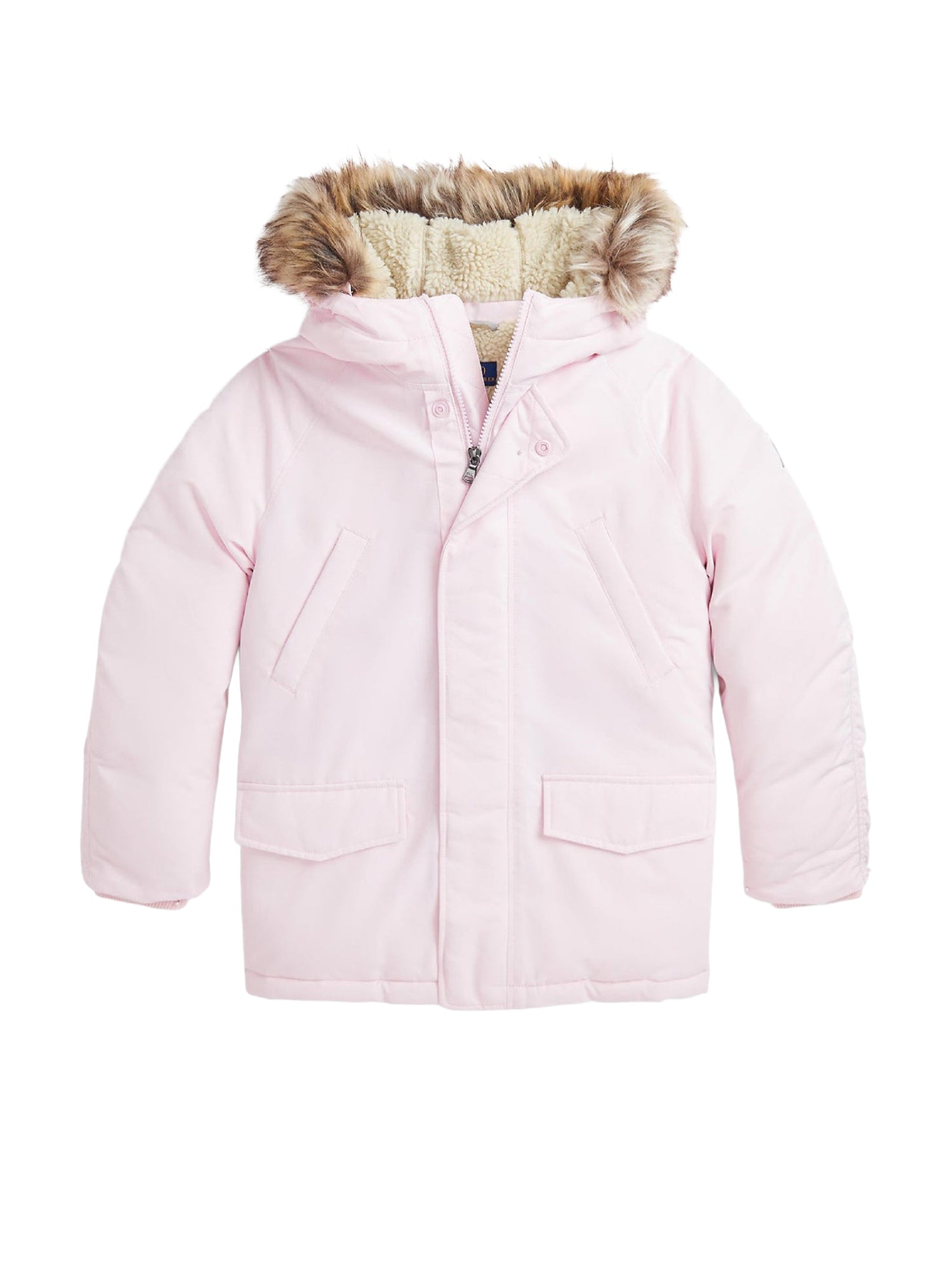 Parka en duvet avec fausse fourrure - Hint Of Pink