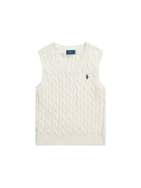 Pull débardeur en coton torsadé - Nevis