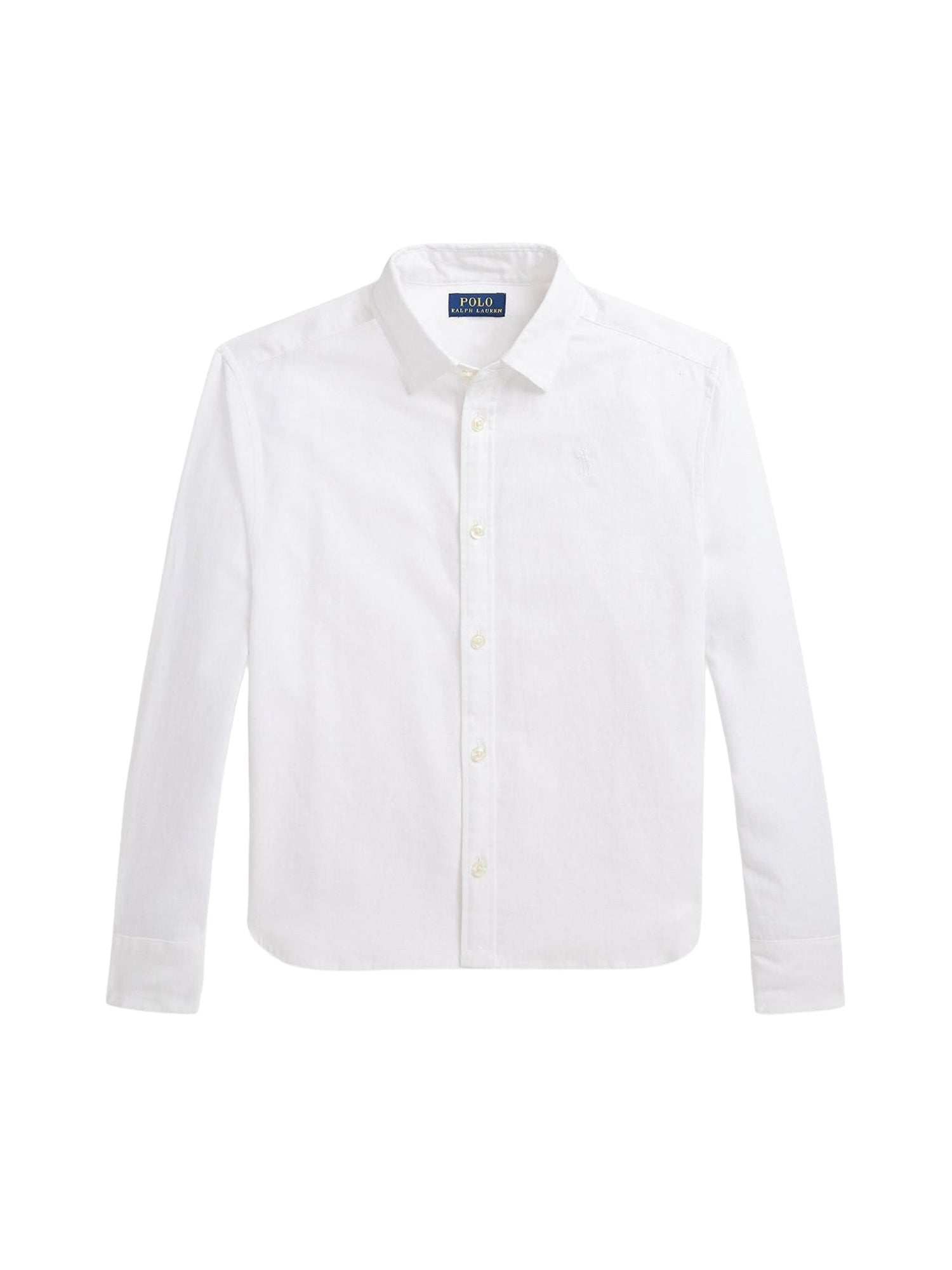 Chemise boxy en lin - White