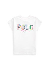 T-shirt avec logo à motifs - White