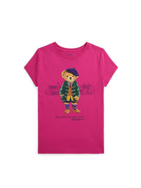 Polo Bear T-shirt in cotton jersey - College Pink