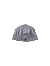 Bonnet en coton rayé  - Refined Navy & Multicolore