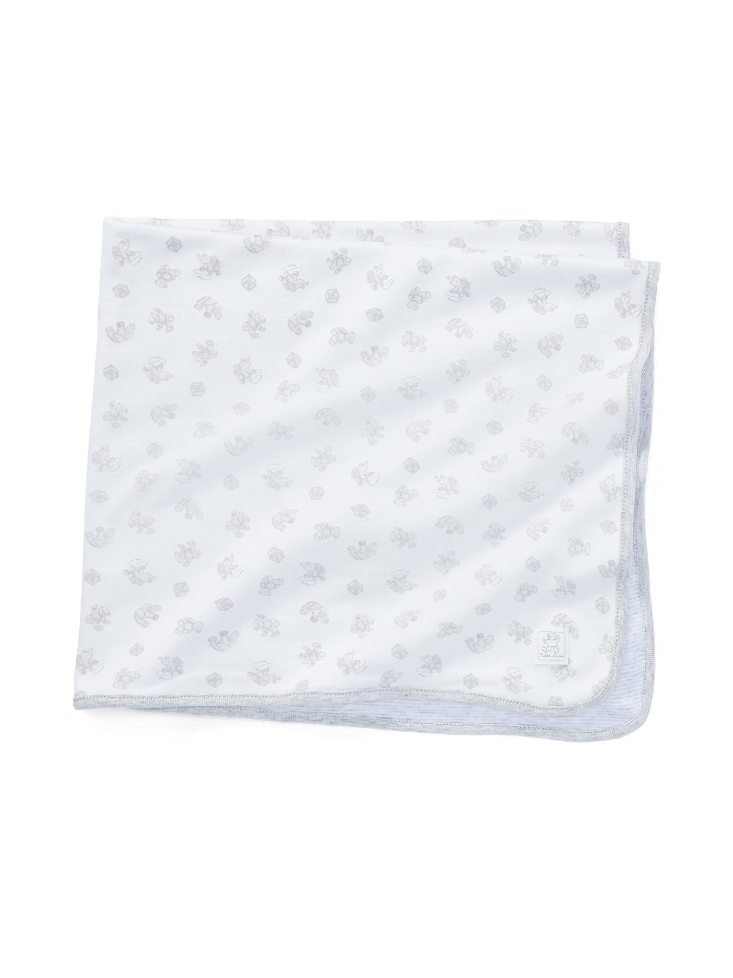Couverture motif Polo Bear - Paper White & Multicolore