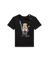 T-shirt Polo Bear en jersey de coton - Polo Black Ski Bear